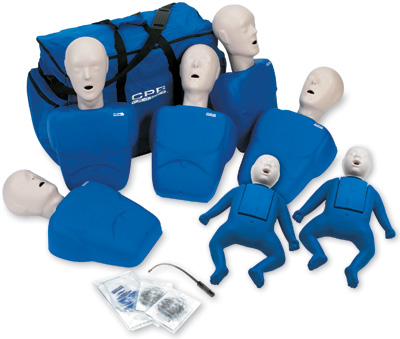 CPR Prompt 7-Pack Manikins - Blue