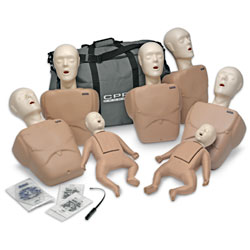 CPR Prompt 7-Pack Manikins - Tan