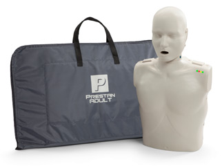 Prestan Adult CPR Manikin with Monitor (with 10 faceshield / lungbags & carry bag) + FREE BONUS