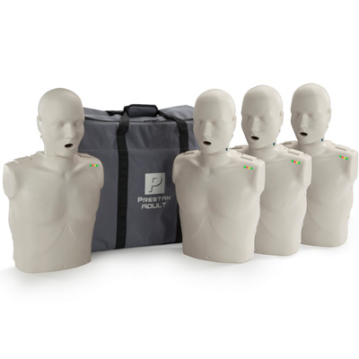 Prestan Adult CPR manikin w/Monitor, 4 Pack