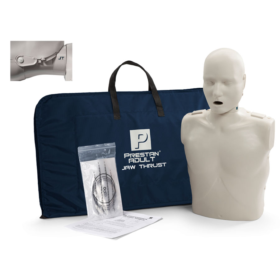 Prestan Adult Jaw Thrust CPR-AED Training Manikin without CPR Monitor
