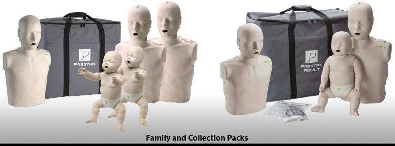 Prestan Professional Family CPR & AED Training Manikins